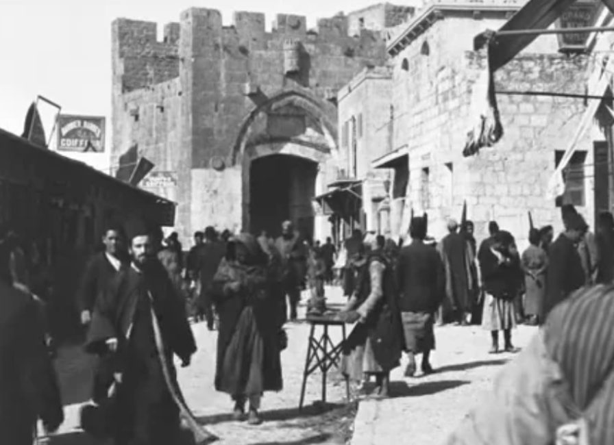 Porte de Jaffa : côté est