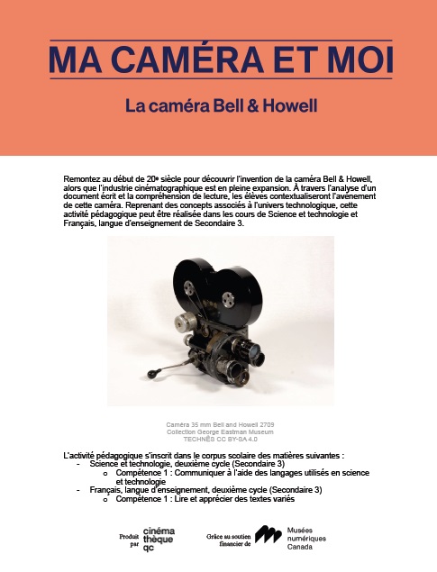 Fiche pédagogique: Bell & Howell