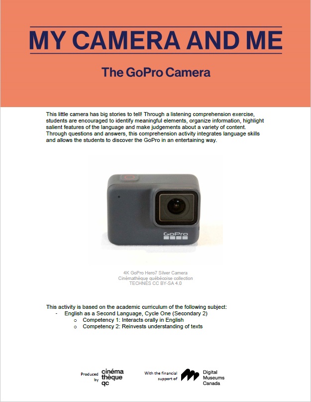 Educational Toolkit: The GoPro